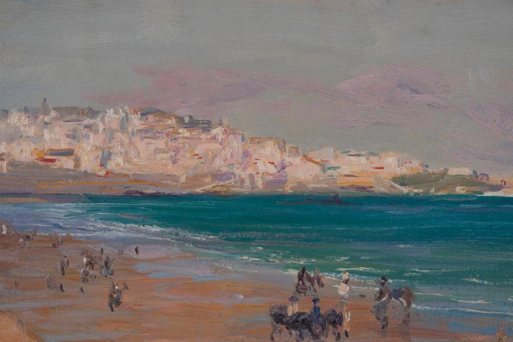 La spiaggia, Tangeri (1911)